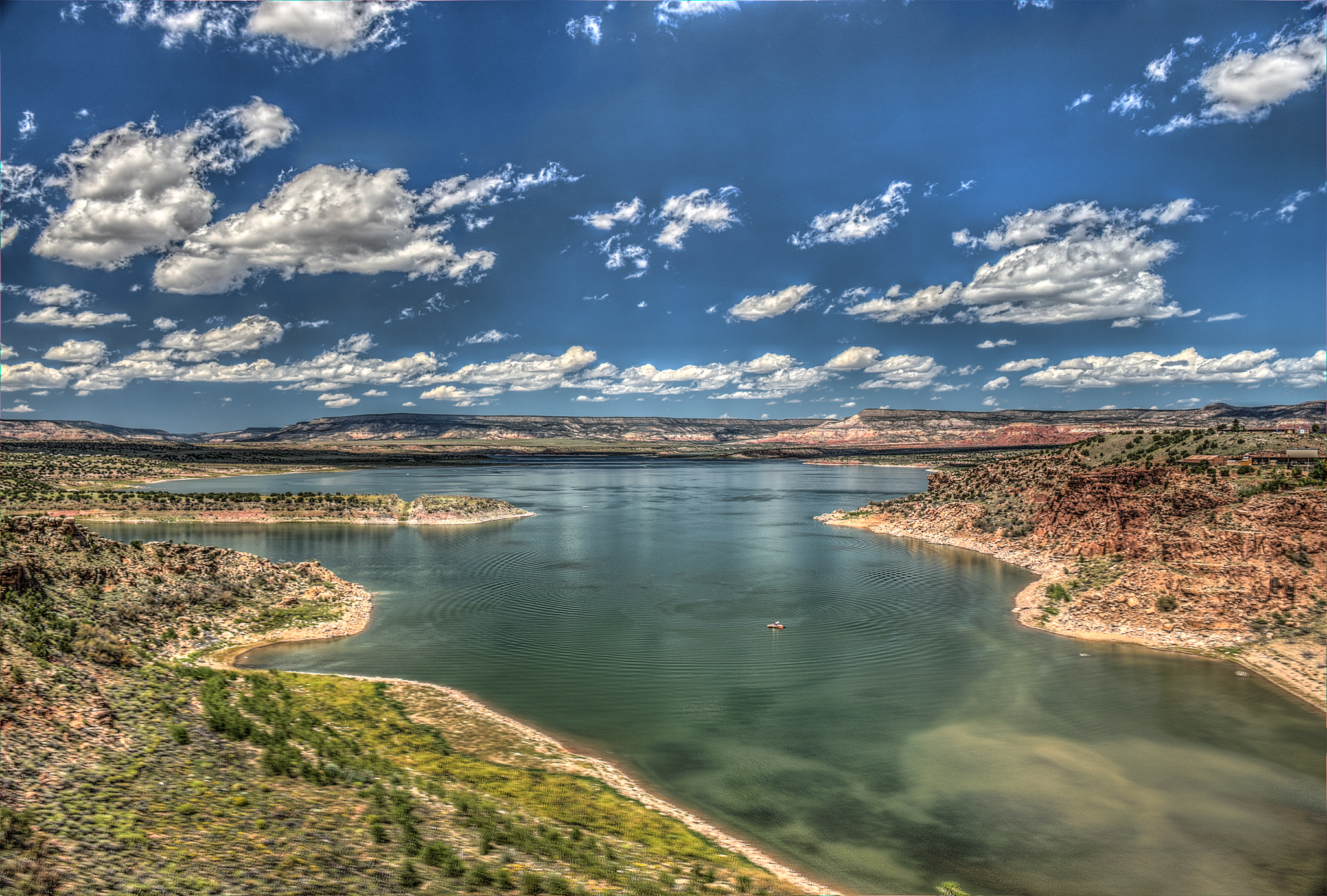 Abiquiu Lake in O'Keeffe country, New Mexico