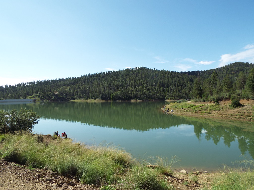 Grindstone Reservoir above Ruidoso, New Mexico