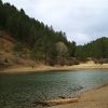 Bonito Lake in the Lincoln National Forest, New Mexico