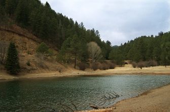 Bonito Lake in the Lincoln National Forest, New Mexico