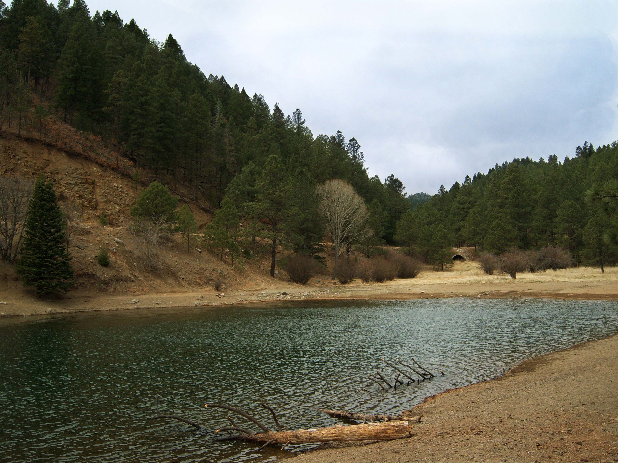 Bonito Lake in the Lincoln National Forest, New Mexico