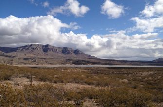 Caballo Lake and the Caballo Mountains, New Mexico