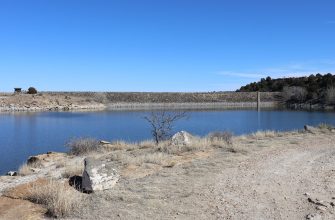 Clayton Lake in northeastern New Mexico