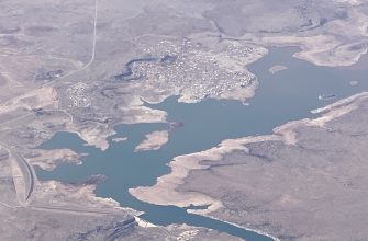 Conchas Lake on the high plains of northeast New Mexico