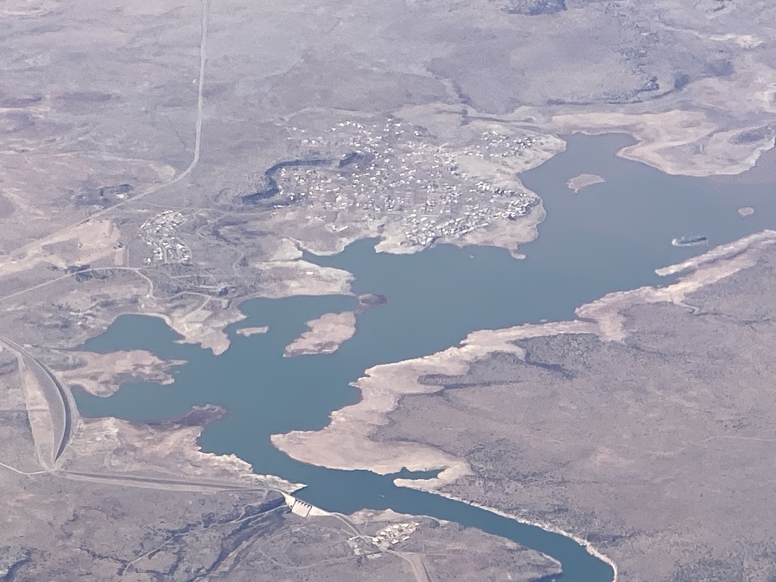 Conchas Lake on the high plains of northeast New Mexico
