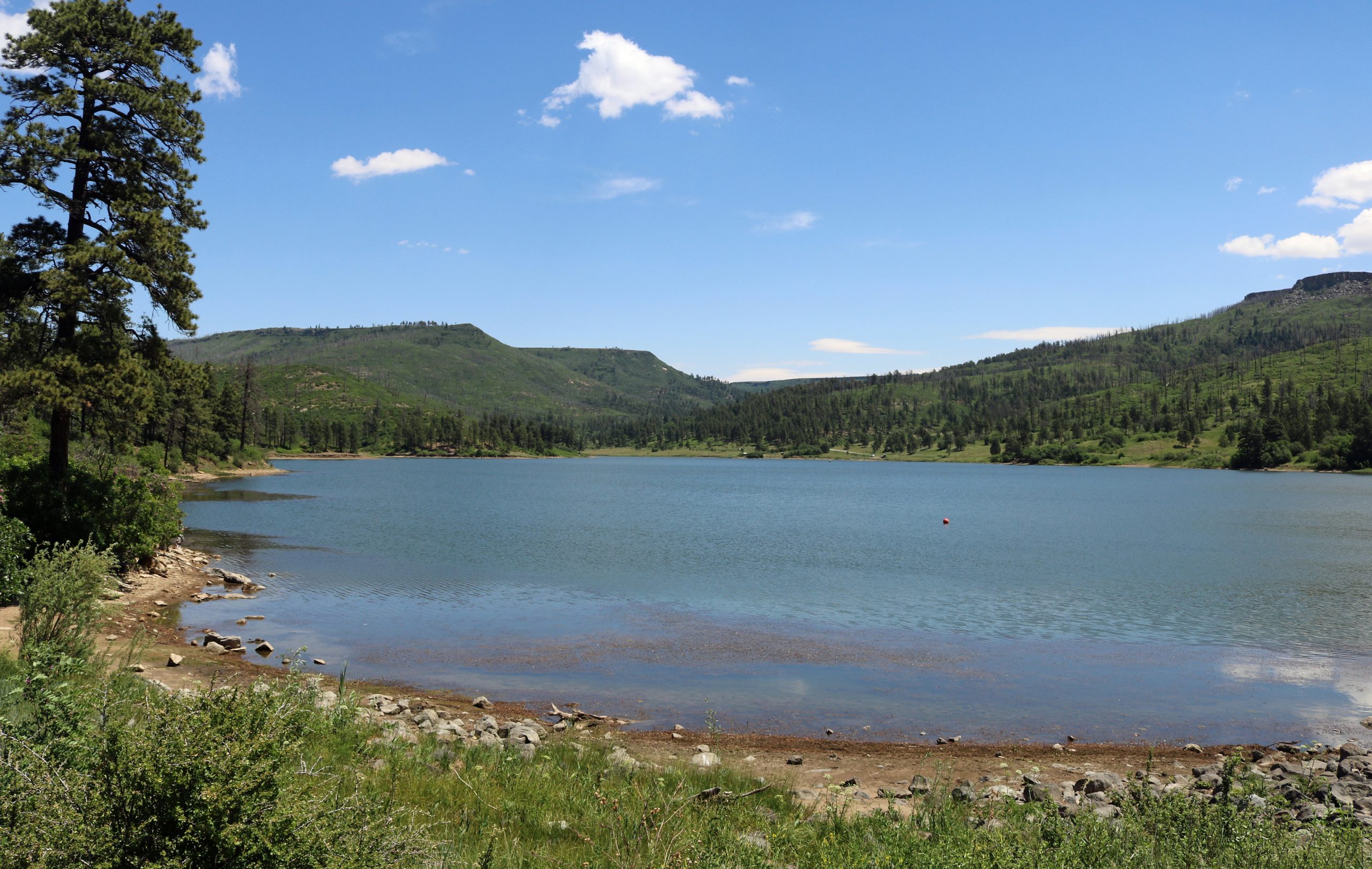 Lake Maloya in Sugarite Canyon State Park, New Mexico