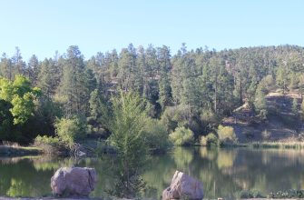 Lake Roberts in the Gila National Forest, New Mexico
