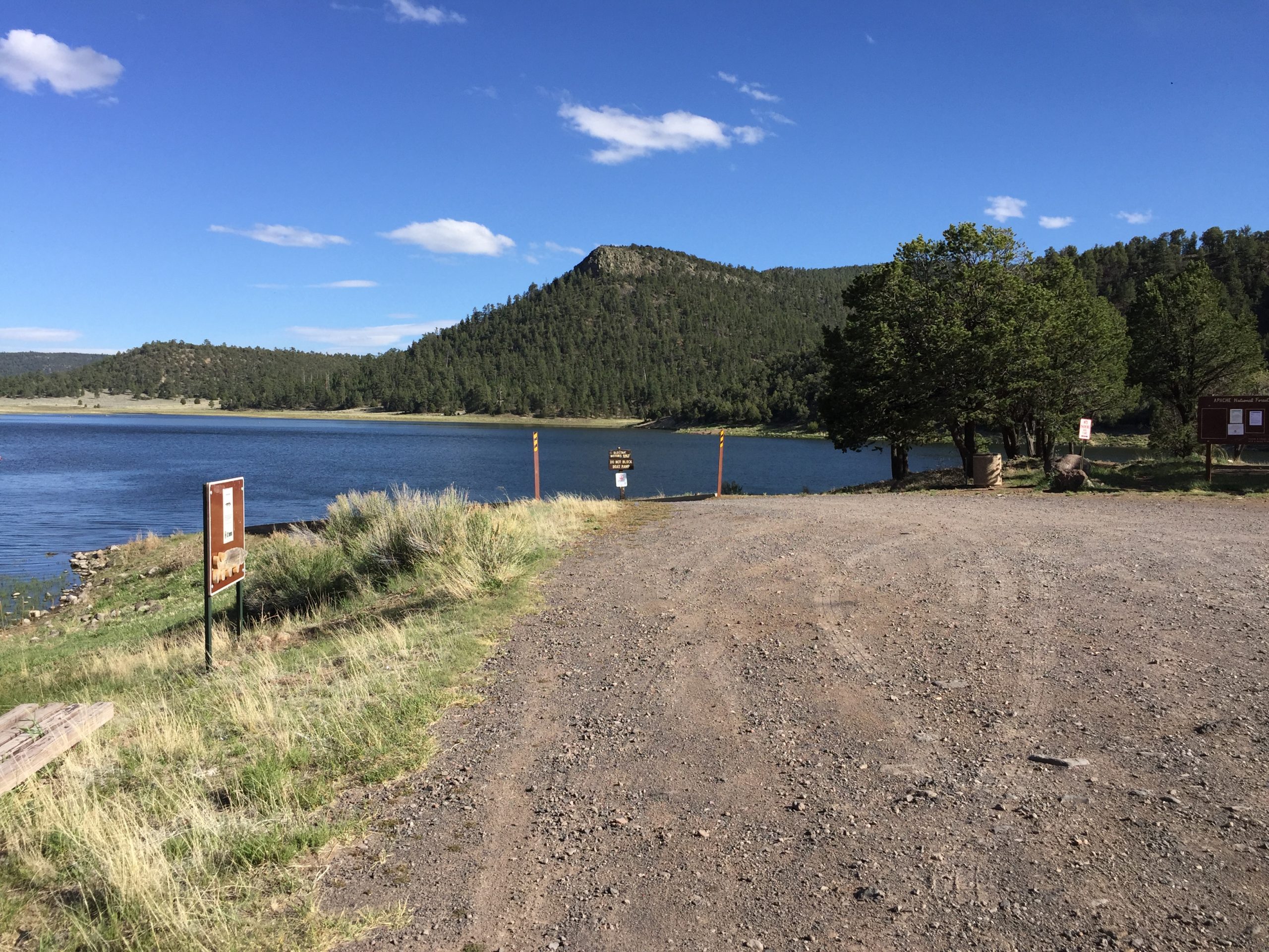 Quemado Lake in the Gila high country, New Mexico