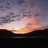 Sunrise at Eagle Nest Lake in the Moreno Valley, New Mexico